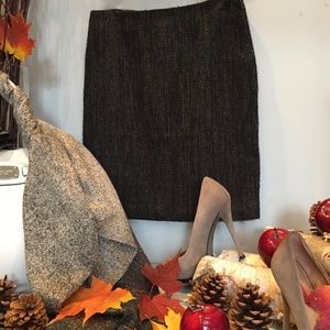 🍂 WOOL BLEND SKIRT NWOT